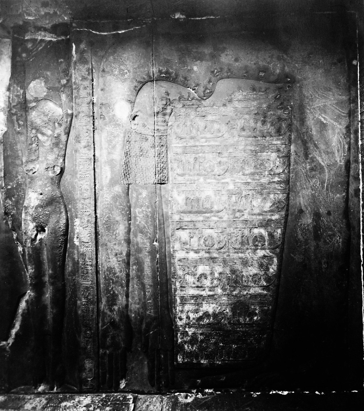 Nut, Egyptian sky goddess, shown at the Temple of Hathor